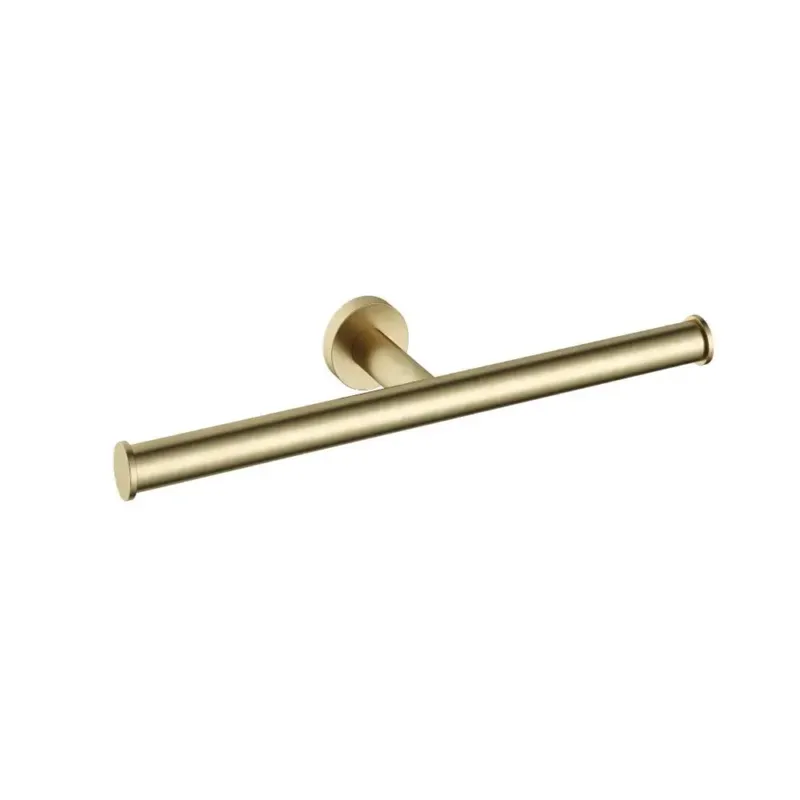 Hotbath &More dubbele toiletrolhouder geborsteld messing Beste Prijs