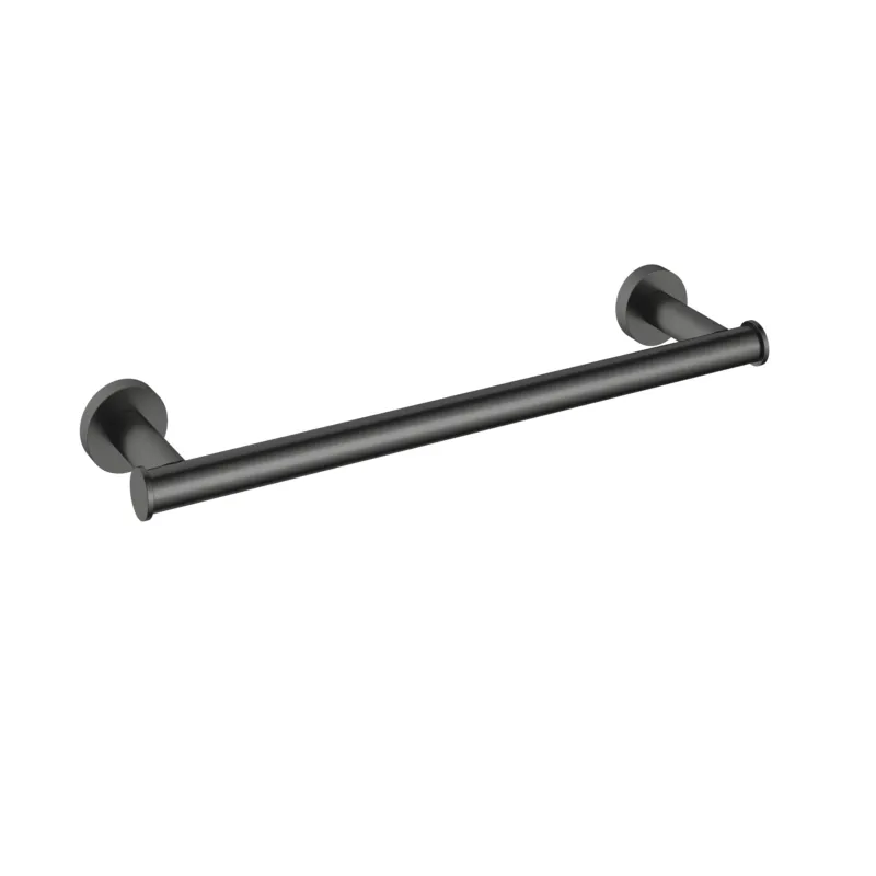 Dagaanbieding Hotbath &More handdoekhouder 34cm geborsteld zwart PVD