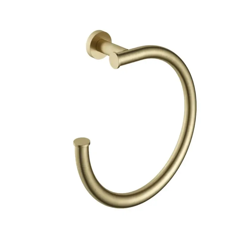 Hotbath &More handdoekring geborsteld messing Betaalbaar