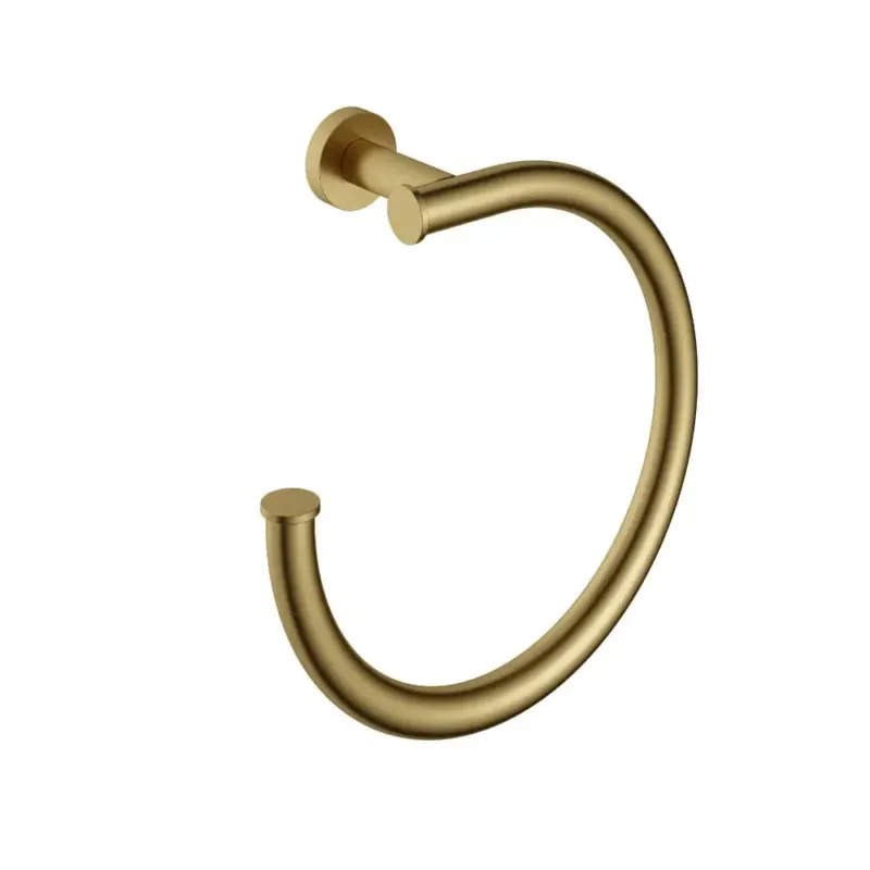 Finale Uitverkoop Hotbath &More handdoekring geborsteld messing PVD