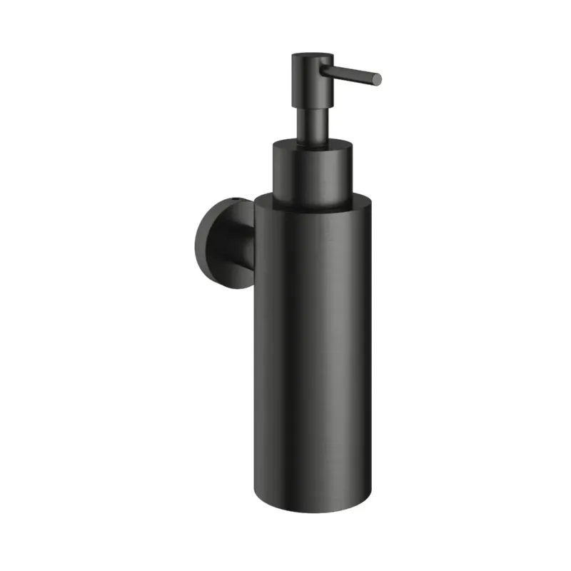Hotbath &More zeepdispenser geborsteld zwart PVD Merkproduct