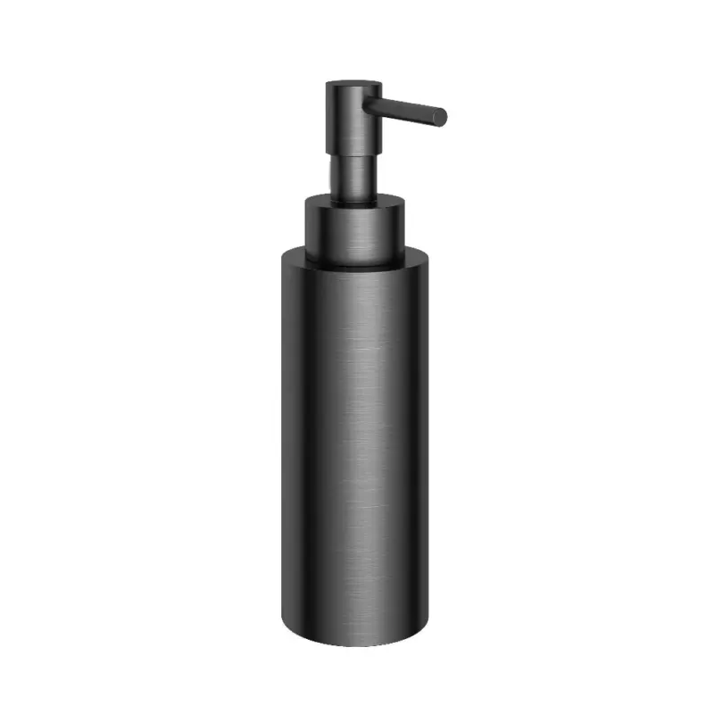 Hotbath &More zeepdispenser vrijstaand geborsteld gunmetal PVD Tijdelijk Beschikbaar