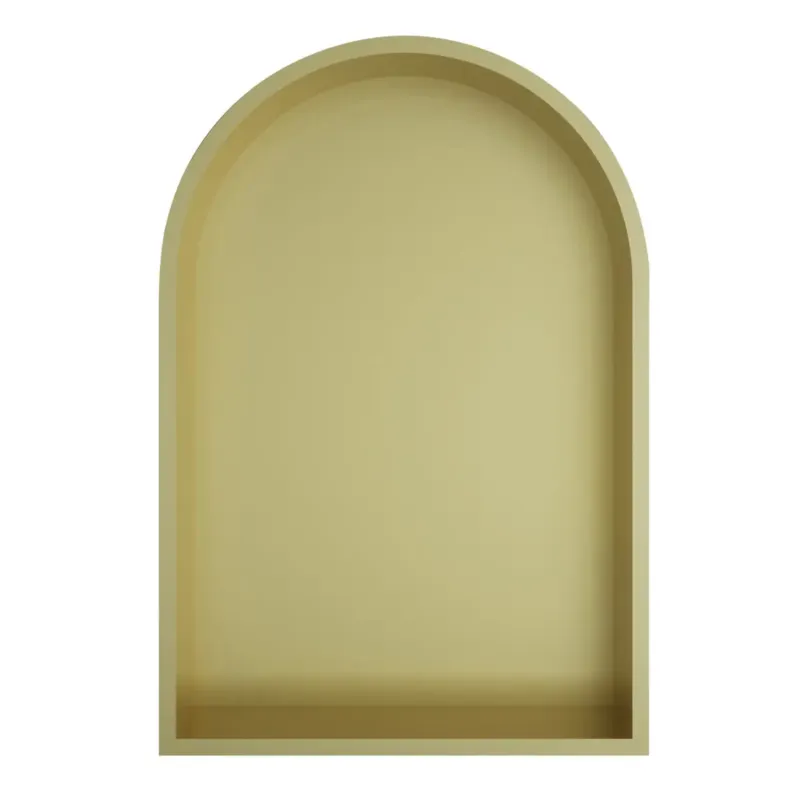 Hotbath &More inbouwnis toogmodel 30x45x10cm geborsteld messing PVD Laatste Kans