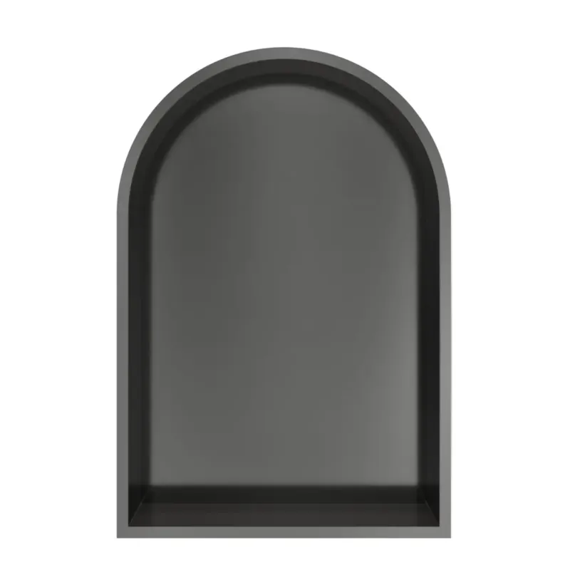 Hotbath &More inbouwnis toogmodel 30x45x10cm geborsteld gunmetal PVD Nu Kopen