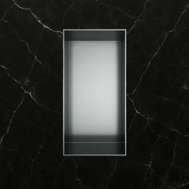 Betrouwbaar Hotbath &More frameless inbouwnis 30x15x10cm RVS