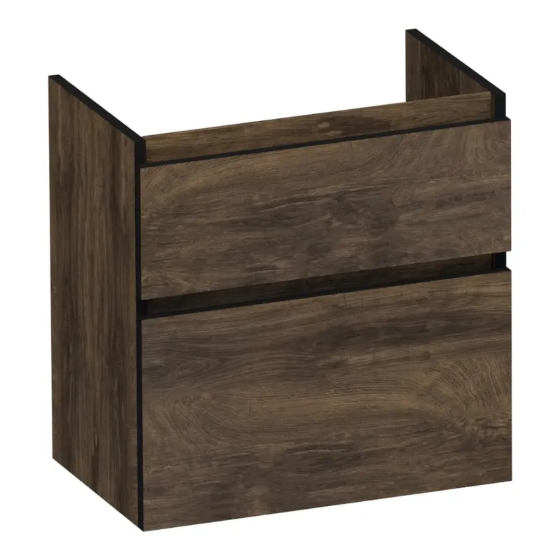 Weekendaanbieding Brauer Delight Edge onderkast ondiep 60cm met 2 softclose lades grove