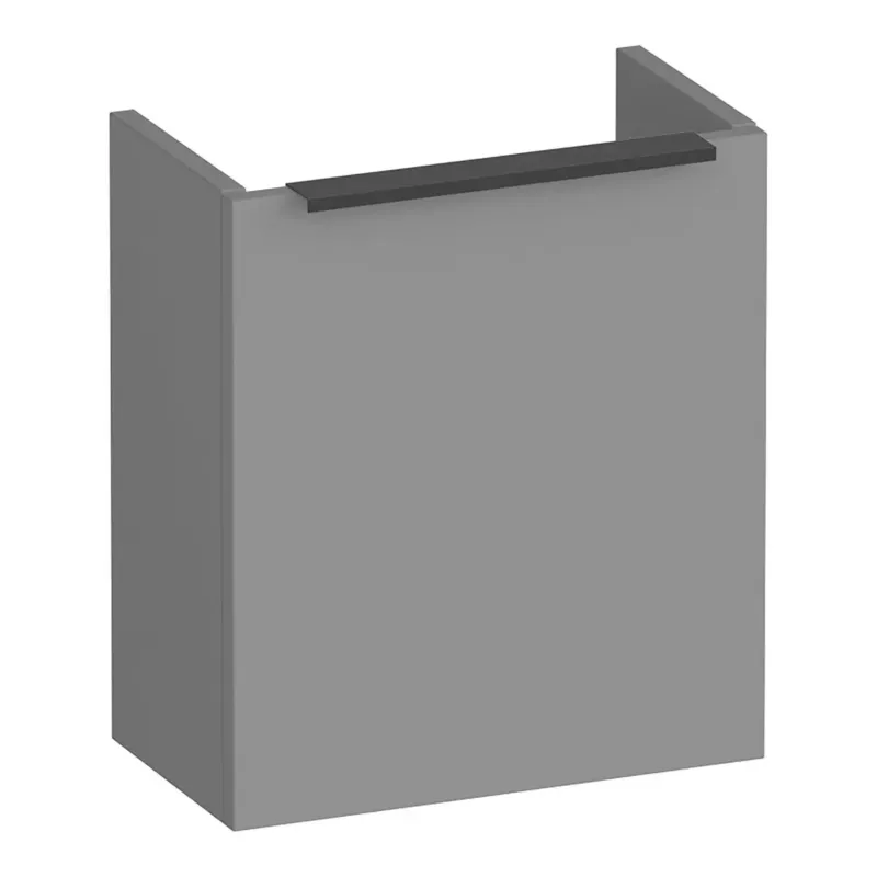 Uitverkoop Brauer Elevate fonteinkast 40cm rechtsdraaiend grijs mat
