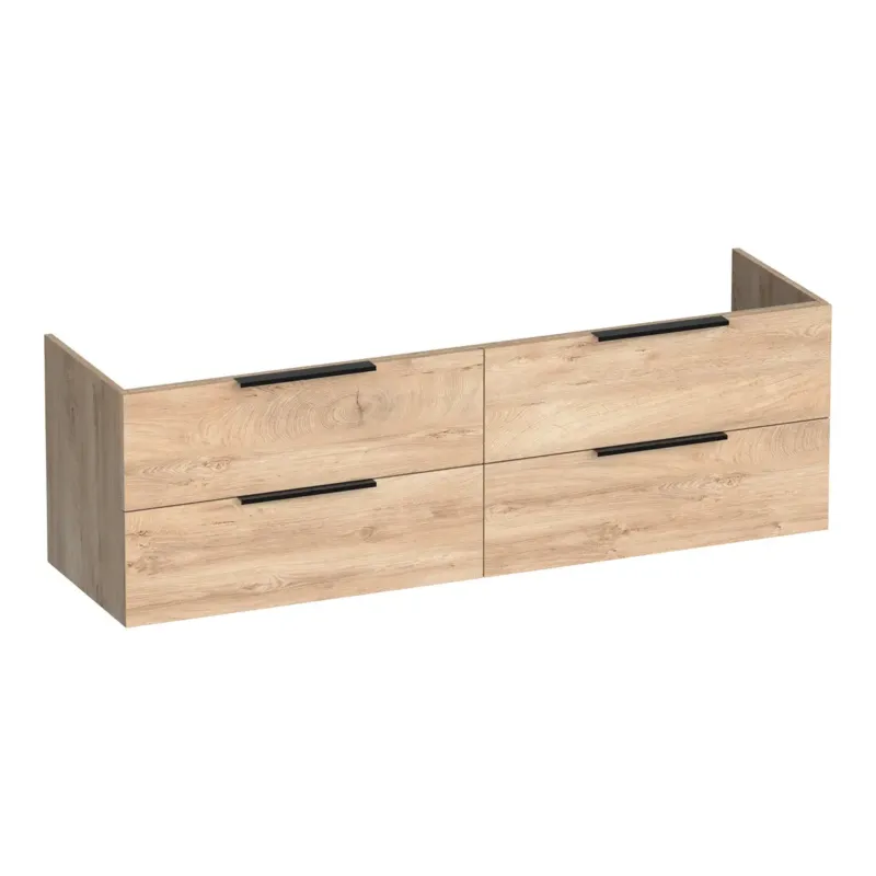 Uitverkoop Brauer Elevate onderkast 160cm met 4 softclose lades forest wheat