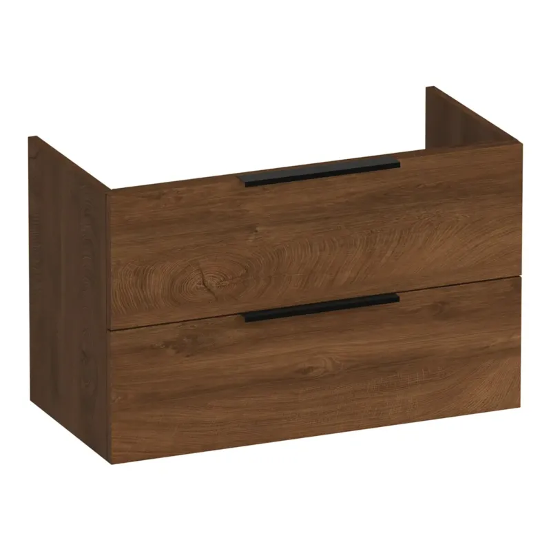 Betrouwbaar Brauer Elevate onderkast ondiep 80cm met 2 softclose lades forest cacao