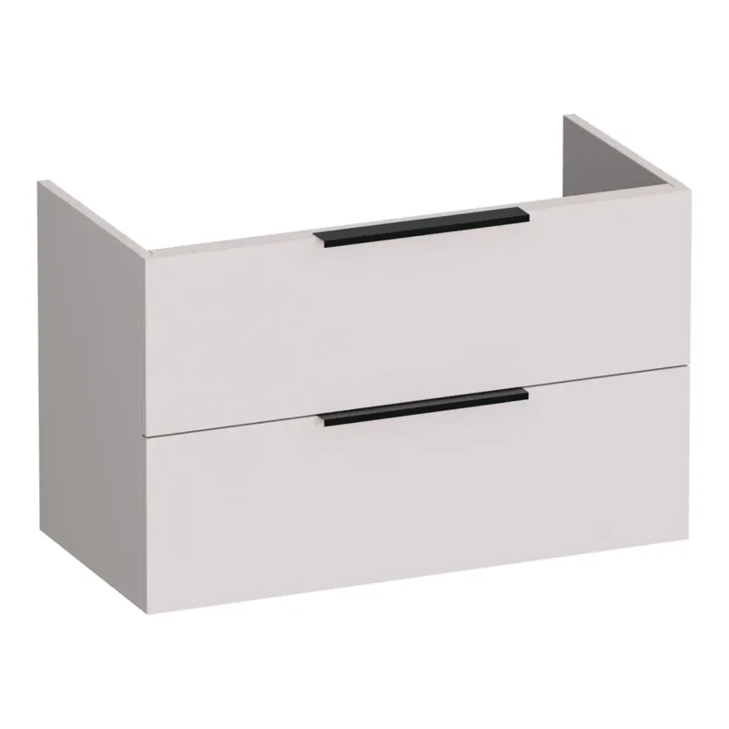 Bestseller Brauer Elevate onderkast ondiep 80cm met 2 softclose lades zand mat