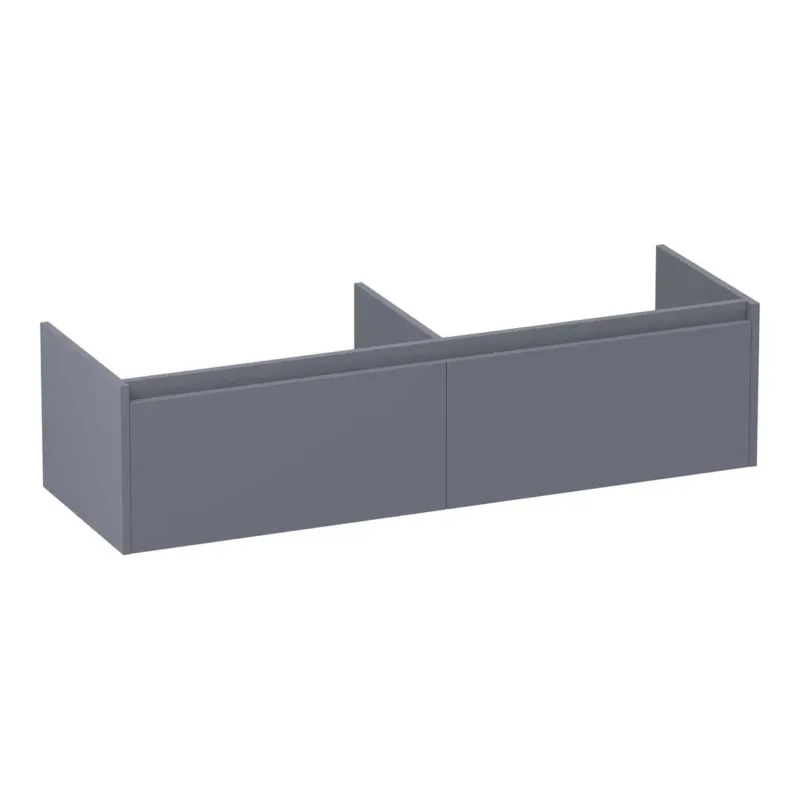 Beste Prijs Brauer Embrace onderkast 140cm met 2 softclose lades grijs mat
