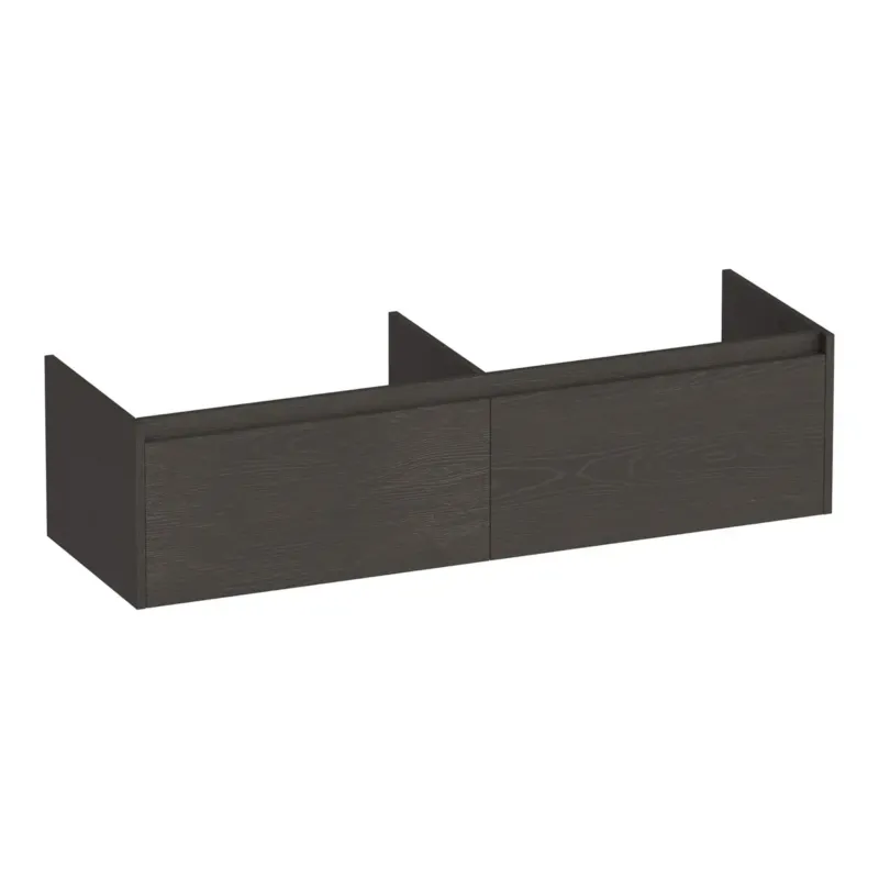 Tijdelijk Beschikbaar Brauer Embrace onderkast 140cm met 2 softclose lades timber anthracite