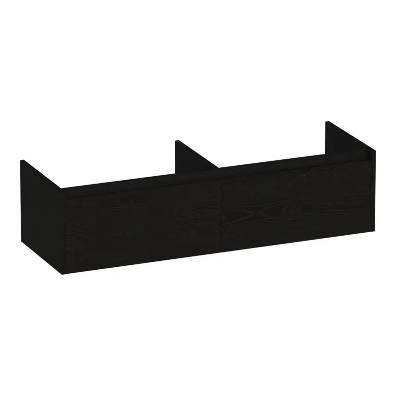 Speciale Aanbieding Brauer Embrace onderkast 140cm met 2 softclose lades timber black
