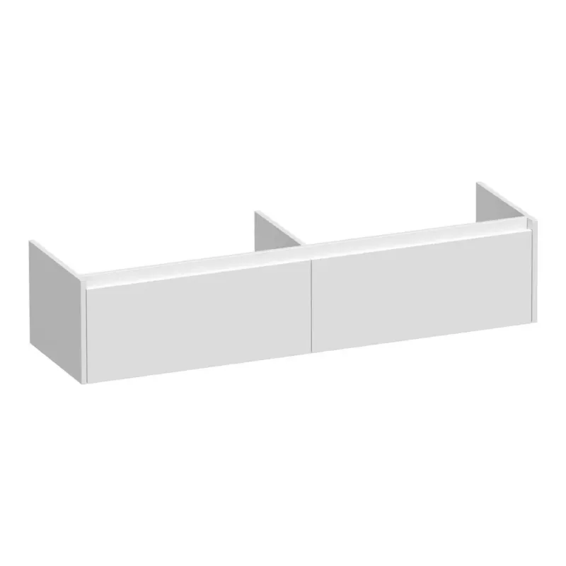 Alleen Vandaag Brauer Embrace onderkast 160cm met 2 softclose lades wit glans
