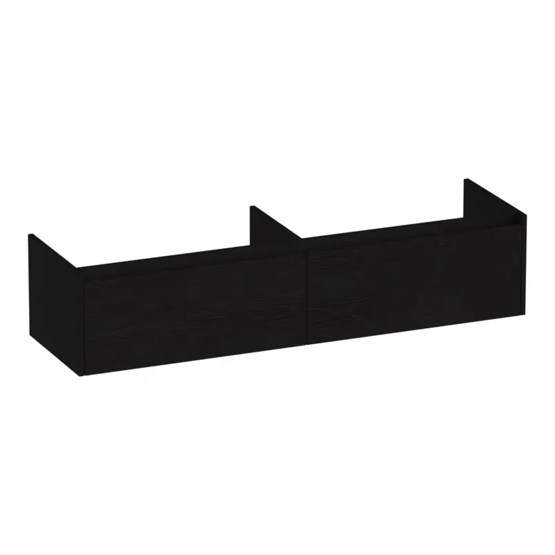 Alleen Vandaag Brauer Embrace onderkast 160cm met 2 softclose lades timber black