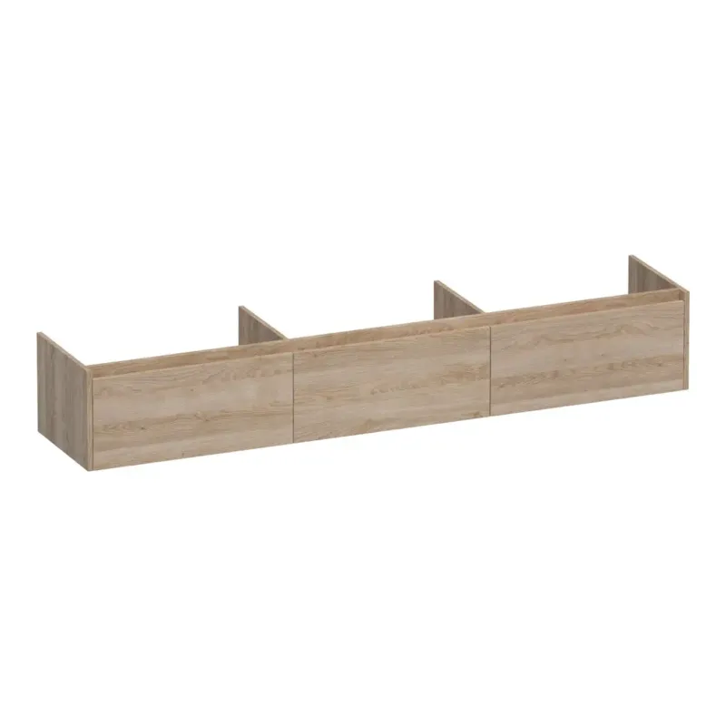 Bestel Nu Brauer Embrace onderkast 220cm met 3 softclose lades sunlit