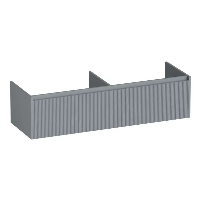 Veilige Betaling Brauer Embrace Wavy onderkast 140cm met 2 softclose lades grijs mat