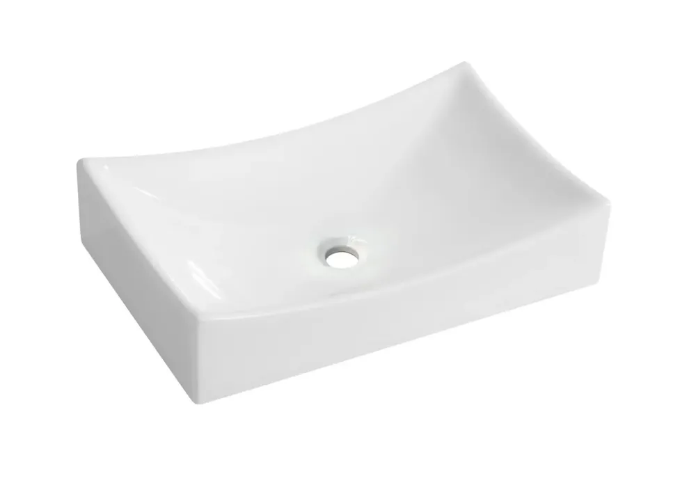 Bestel Nu Mueller Dia opzet wastafel 54x34x12cm wit