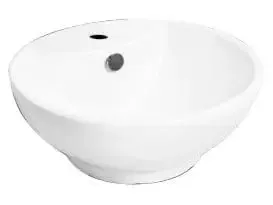 Snelle Levering Best Design opbouw waskom Soree 45x17cm met 1 kraangat