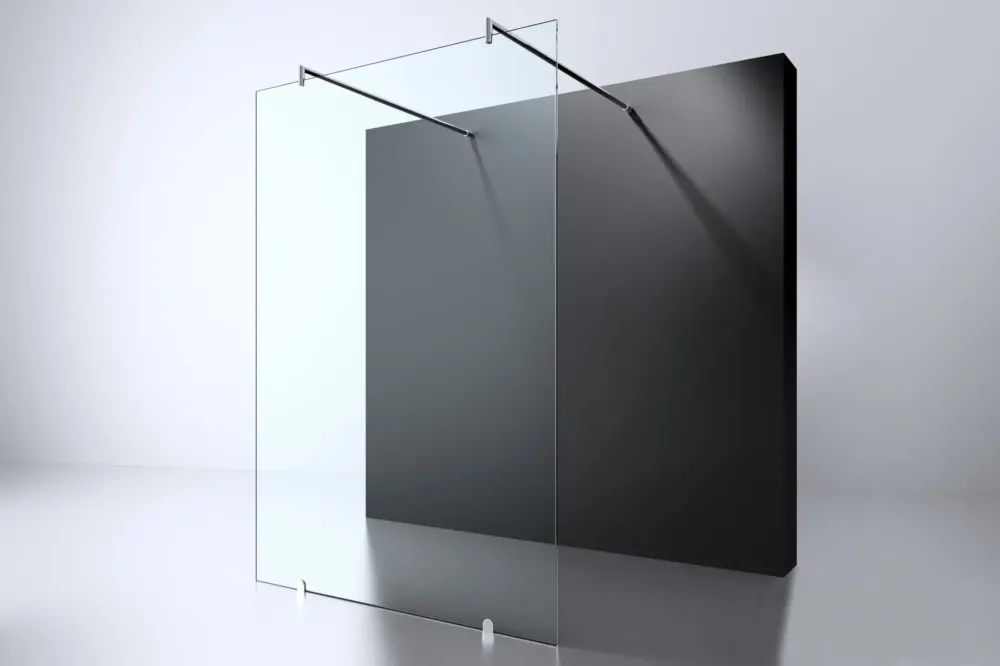 Superprijs Best Design Erico vrijstaande douchewand 120x200cm ANTI-KALK