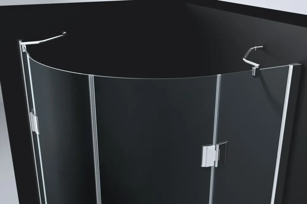 Best Design Arek kwartronde douchecabine 100x100cm anti-kalk Hoge Kwaliteit