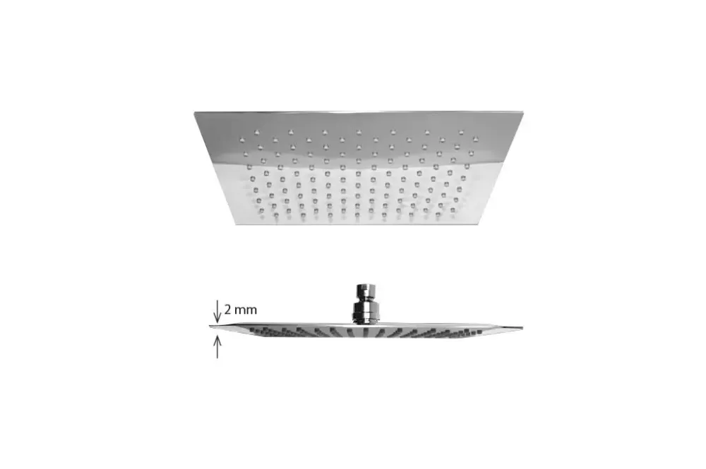 Shop Nu Best Design regendouche Square 30x30cm ultra thin 2mm