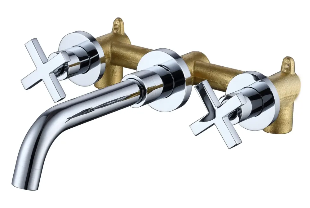 Best Design New Jax inbouw wastafelkraan 3-gats chroom Exclusieve Aanbieding