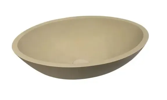 Best Design New Stone Epona opbouw waskom 52x38cm Sandstone Laatste Versie