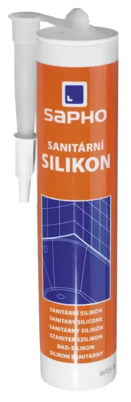 Nieuw Sanitair siliconen kit wit 310ml