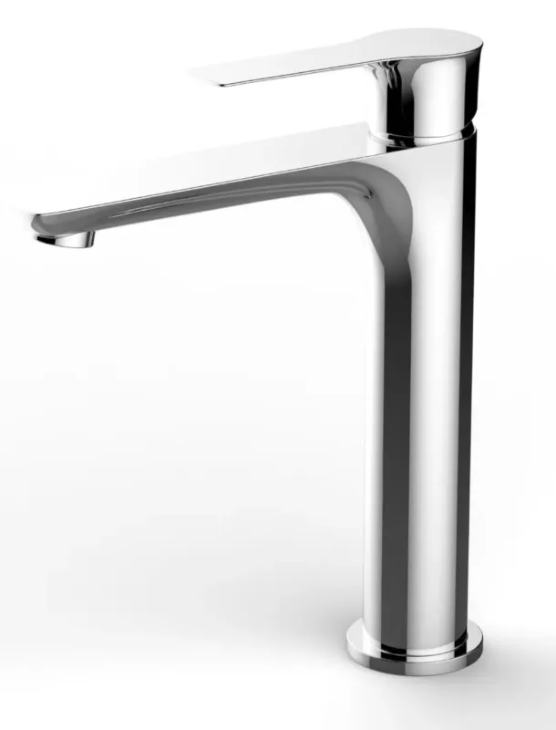 Goedkoop Mueller Mida verhoogde wastafelkraan PVD-coating chroom