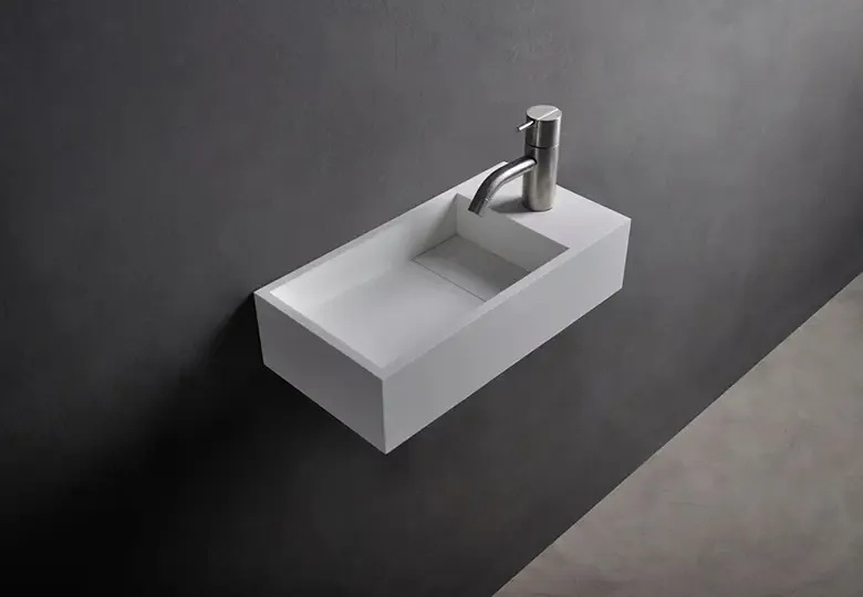 Alleen Vandaag SSI Design Missouri fontein Solid Surface 40x22x10cm