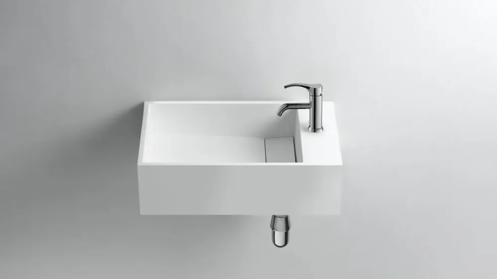 Nu Kopen SSI Design Illinois fontein Solid Surface 50x30x15cm
