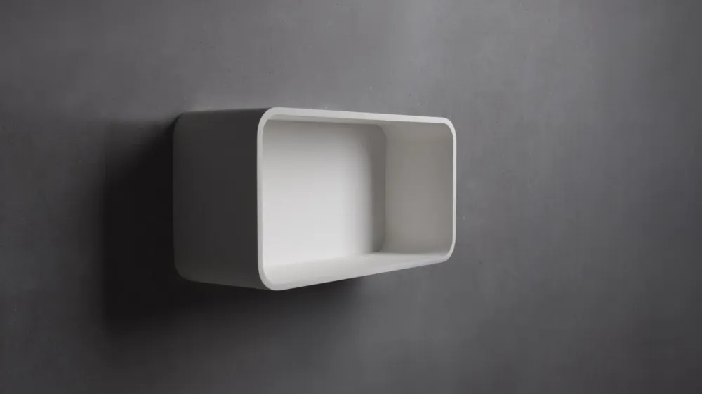 Premium SSI Design Bideford badkamerkast Solid Surface 60x30x20cm