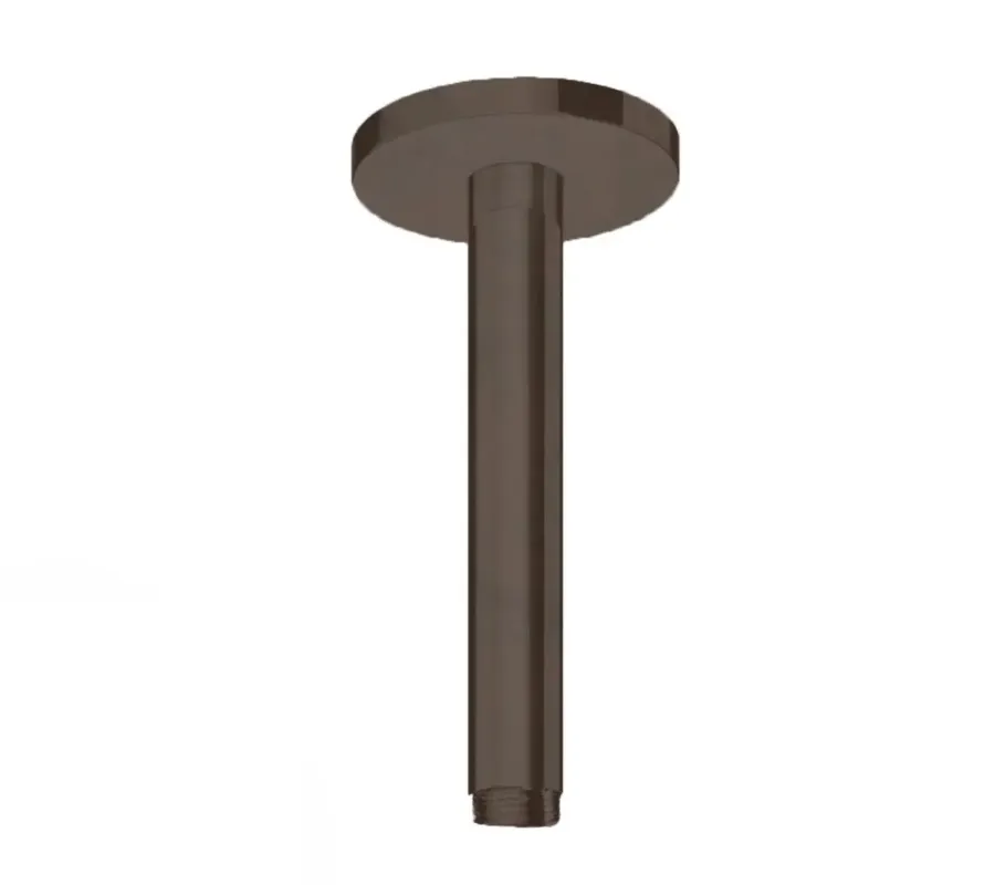 Hotbath Cobber Douchearm Plafondmontage Rond 15cm Verouderd Messing CB452 Koop Vandaag