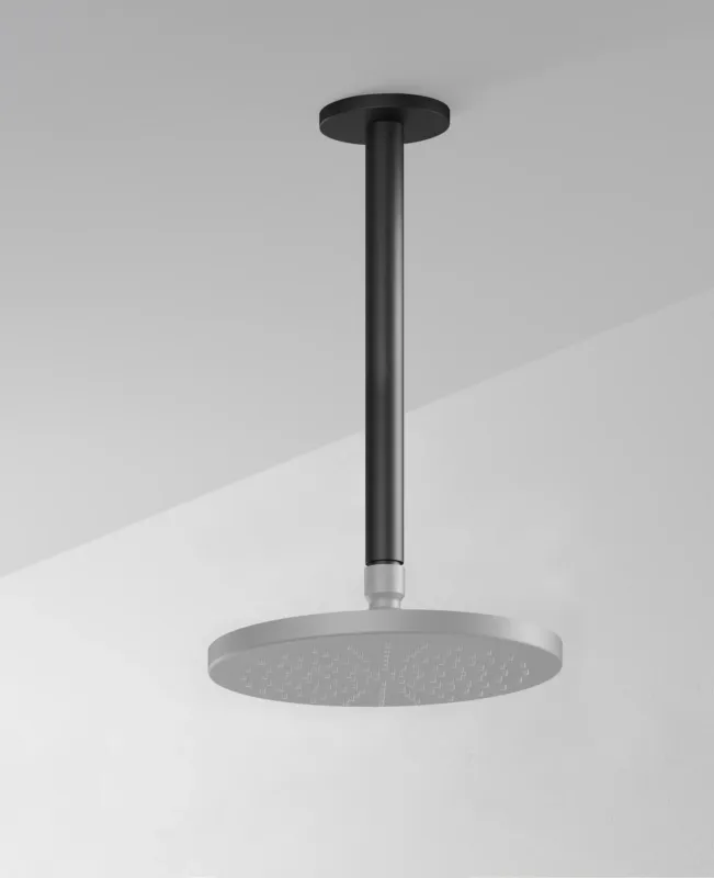 Fabrieksprijs Hotbath Cobber Douchearm Plafondmontage Rond 30cm Zwart Mat CB453