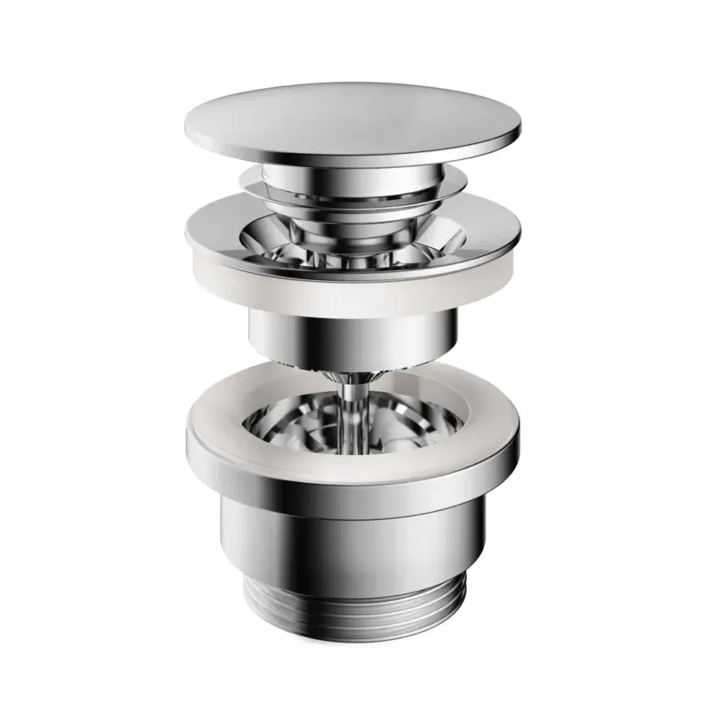 Hotbath Cobber Clickplug Clickwaste Chroom P710 Korting