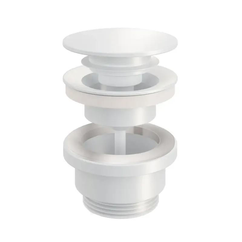 Beperkt Aanbod Hotbath Cobber Clickplug Clickwaste Wit Mat P710