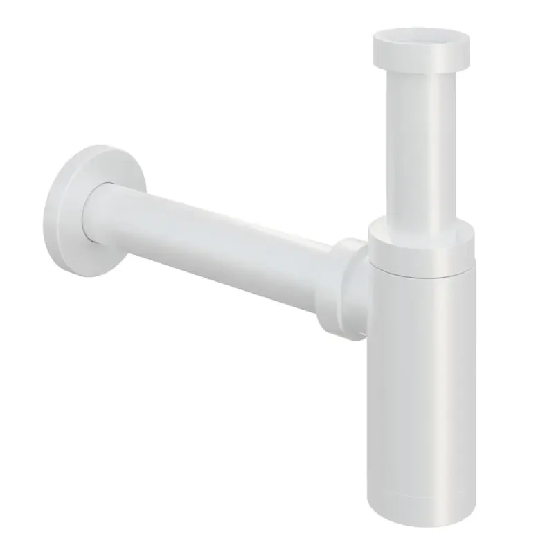 Hotbath Cobber Wastafel Sifon rond Wit Mat P035 Koop Online