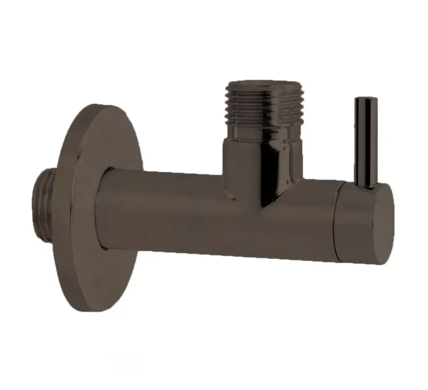 Flitsaanbieding Hotbath Hoekstopkraan met filter 1/2‘‘ Verouderd Messing P2002