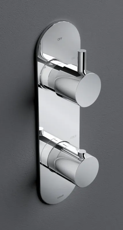 Hotbath Buddy/Laddy Inbouw Douche Thermostaat Verticaal Chroom B051 Rechtstreeks Van De Fabrikant