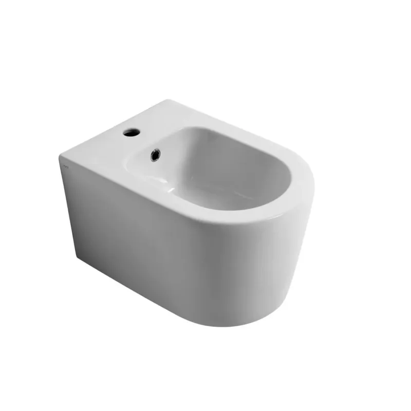 Salenzi Form Square bidet met kraangat mat wit Seizoensaanbieding