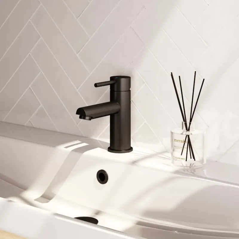 Brauer Black Edition ColdStart wastafelkraan energy-saving model A zwart mat Alleen Vandaag