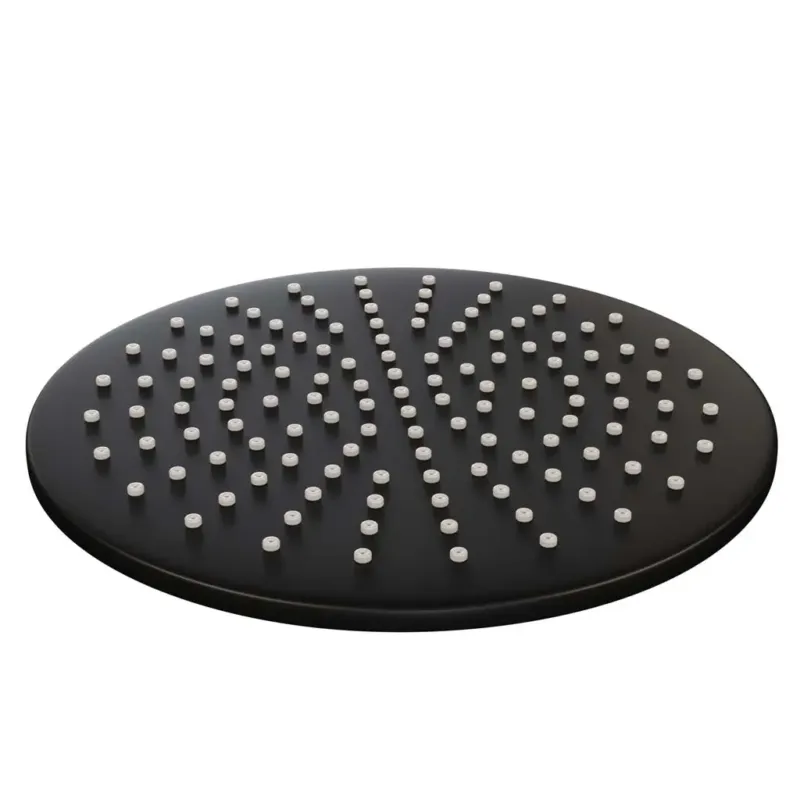 Bestseller Brauer Black Edition hoofddouche 30cm zwart mat