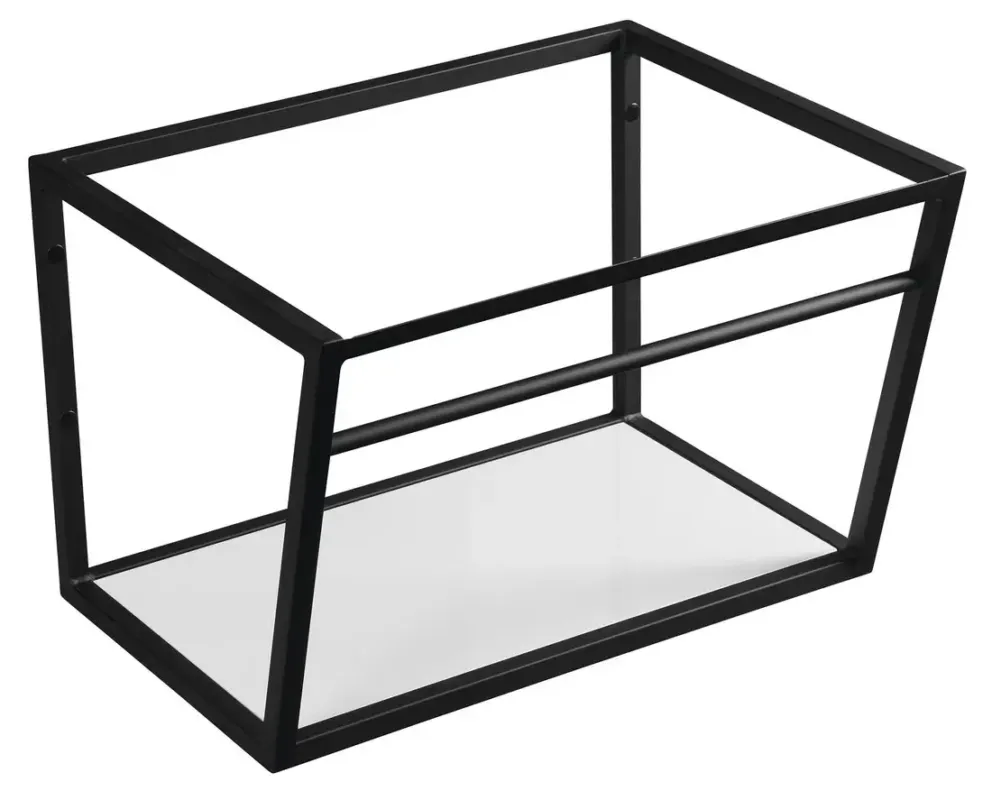 Sapho Industrial wastafel frame mat zwart 60cm Beperkt Aanbod