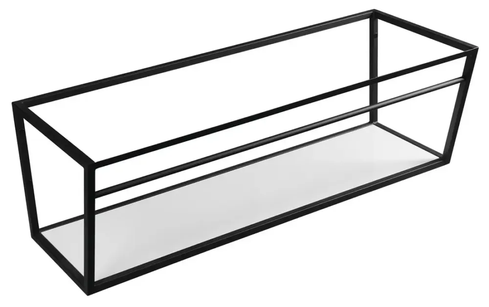 Sapho Industrial wastafel frame mat zwart 120cm Gecertificeerd
