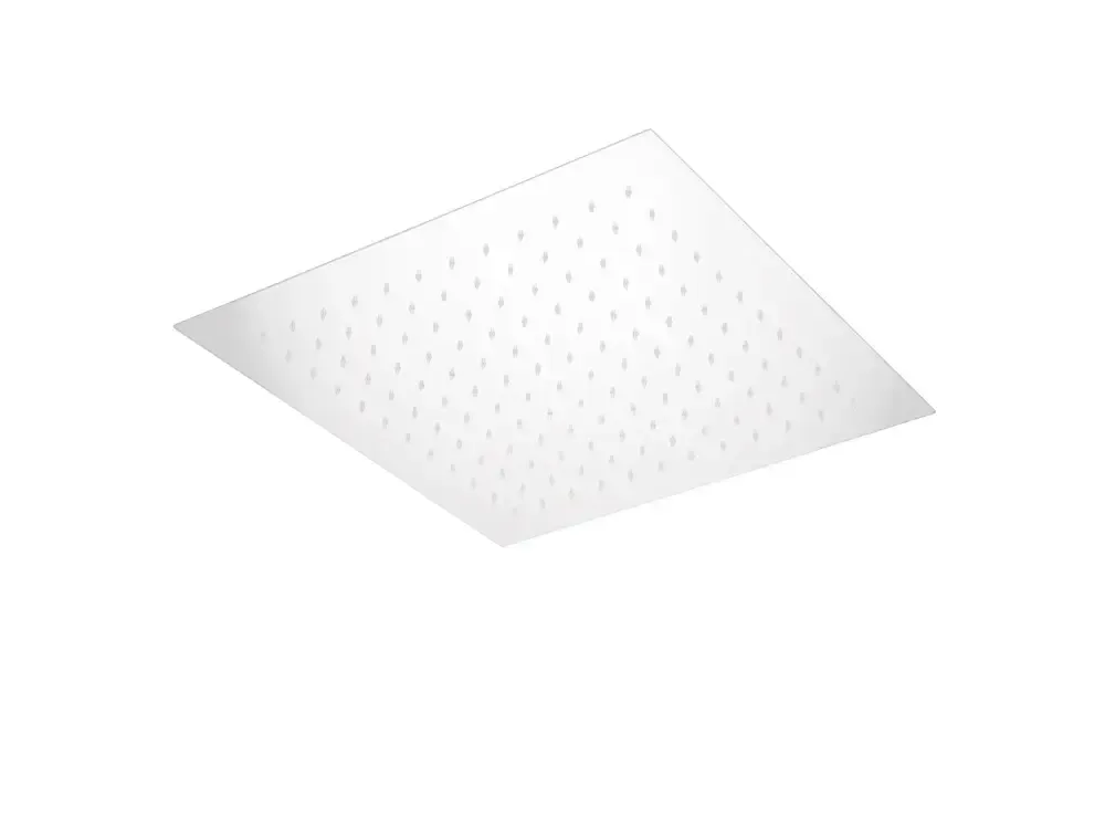 Express Levering Bellezza Bagno Clip On inbouw hoofddouche 44x44cm wit mat