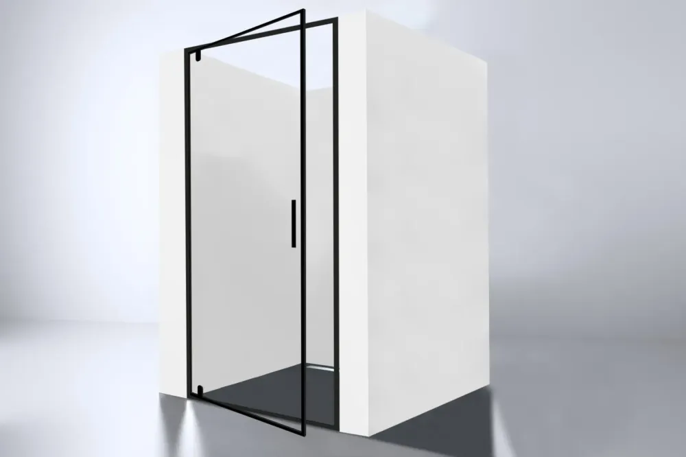 Best Design Baron douchedeur 80x200 zwart Flitsaanbieding