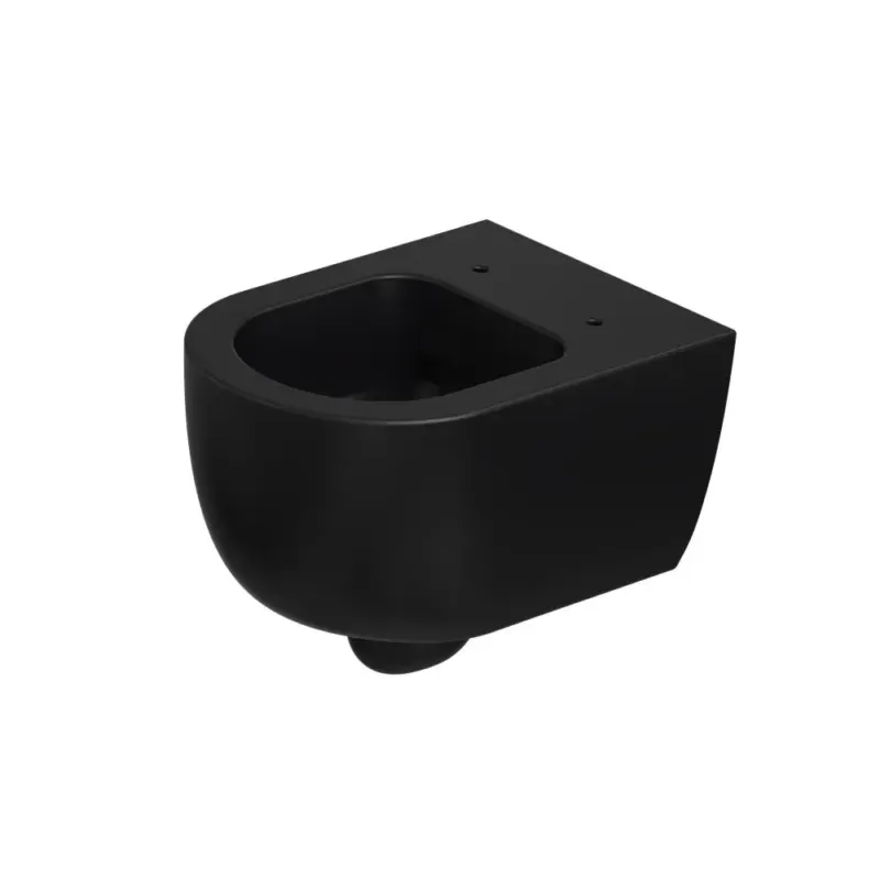 Xenz Gio randloos toilet 52cm met vortexspoeling zwart mat Koopje