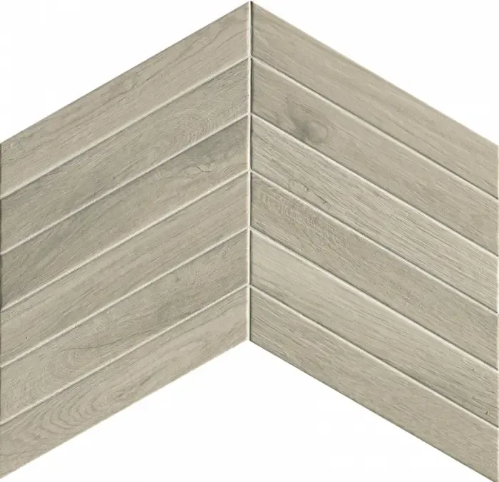Jabo Fapnest keramisch parket silver chevron 7.5x45 Exclusieve Aanbieding