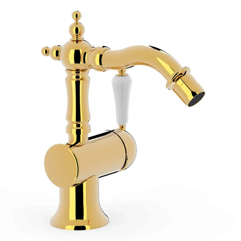 Tres Clasic hoge bidetkraan goud Aanbieding